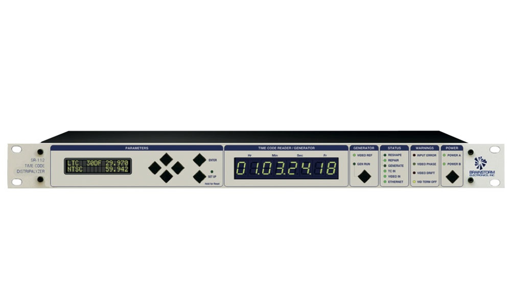 SR-112 TimeCode Distripalyzer